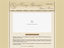 Tablet Screenshot of kinggeorge.co.za